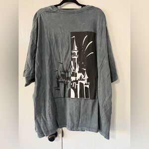 Walt Disney World Castle T-Shirt Gray Disney Parks 2XL